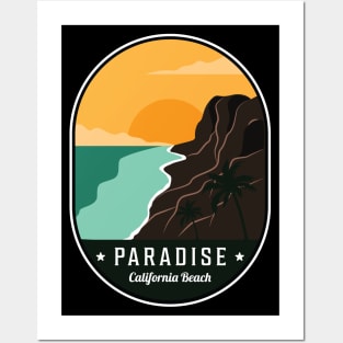 Paradise California Beach Posters and Art